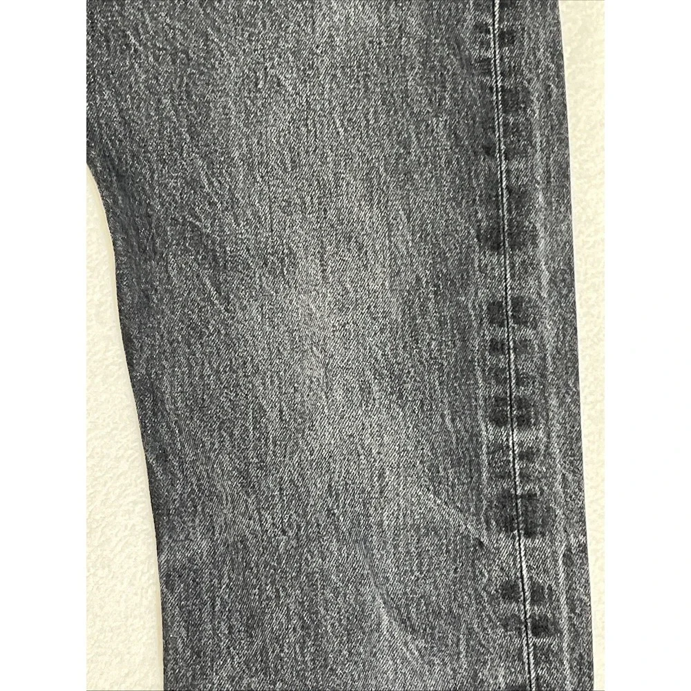 Vintage Levis 501 Black Jeans‎ Men 32x32 (31x 29) Y2K Button Fly Denim Straight